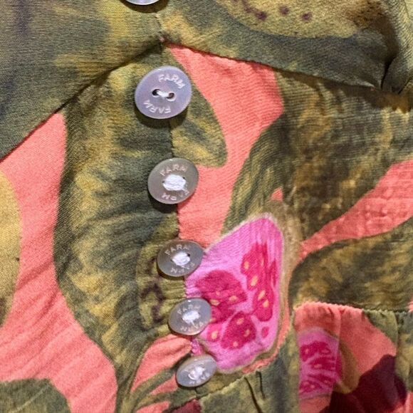 FARM Rio Guava Mini Dress EUC - Picture 9 of 9